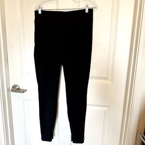 Zara Black High Rise Legging Dress Pants Womens Large Skinny
